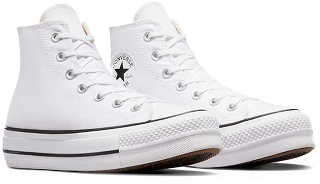 Converse Chuck Taylor All Star Move Hi Platform Hoge Sneakers - Wit