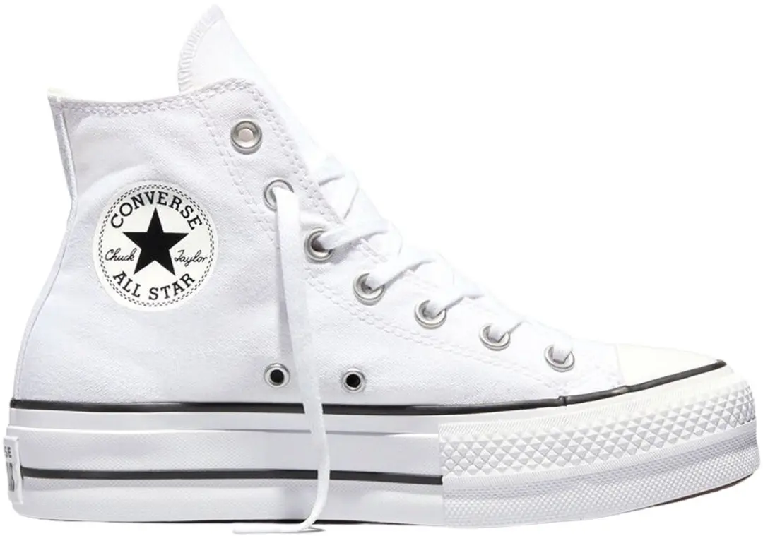 Converse Chuck Taylor All Star Move Hi Platform Hoge Sneakers - Wit