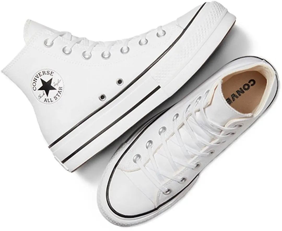 Converse Chuck Taylor All Star Move Hi Platform Hoge Sneakers - Wit