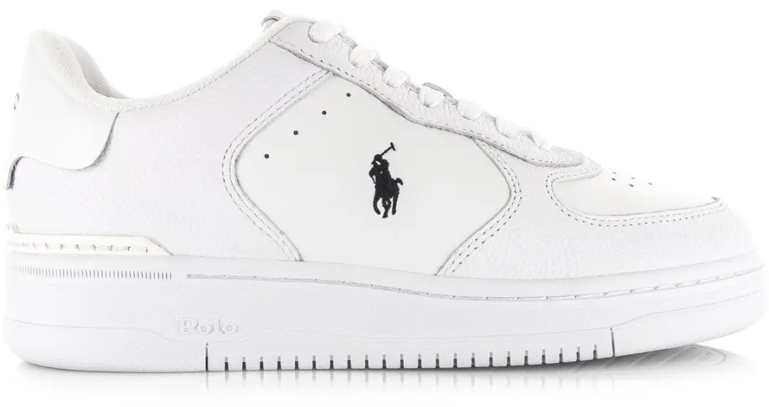 Polo Ralph Lauren Masters Court Low Top Sneakers 45 - Wit