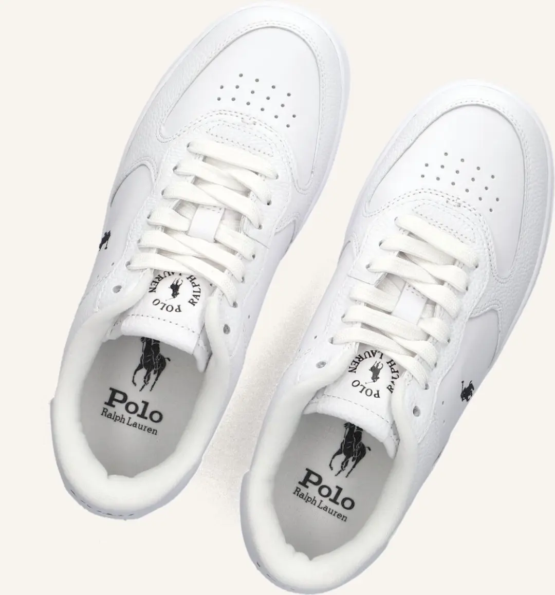 Polo Ralph Lauren Masters Crt D Sneakers - Wit - Maat 37