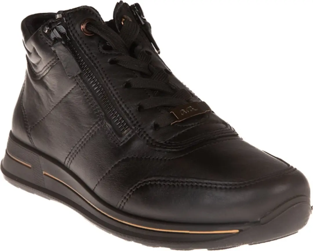 Ara 1224808 Hoge Sneakers - Zwart - Maat 41