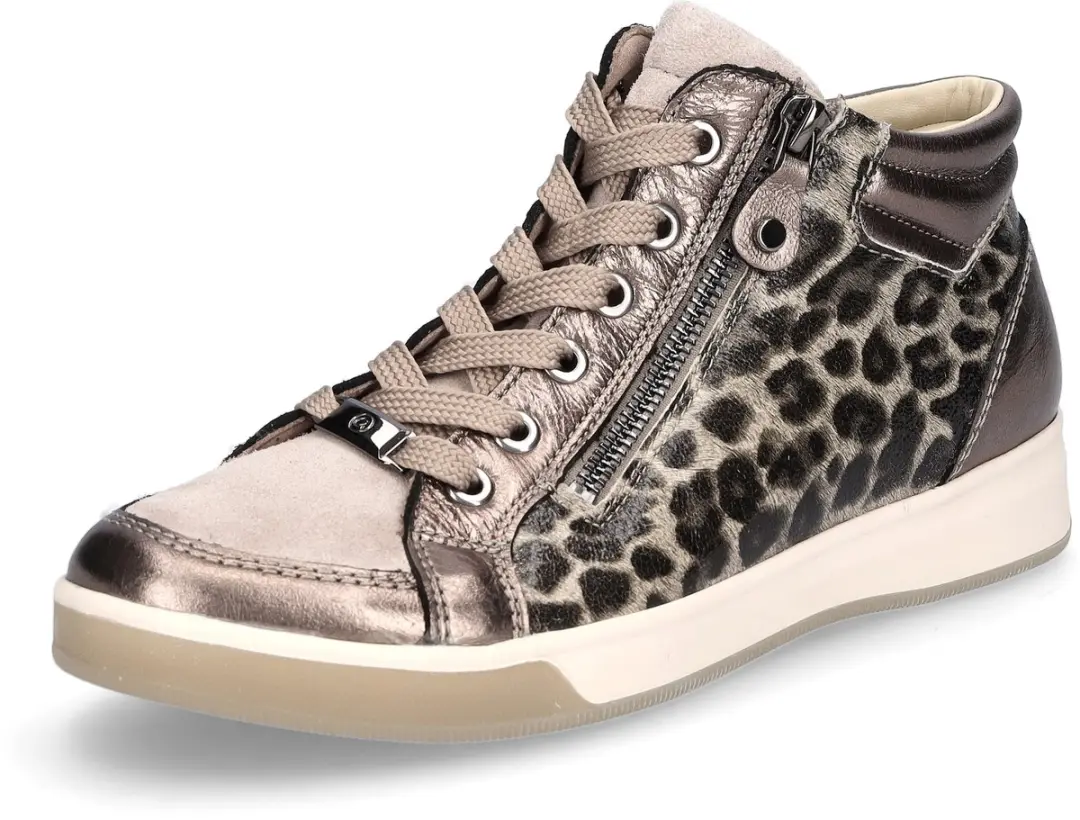 Ara dames hoge sneaker Rom leo