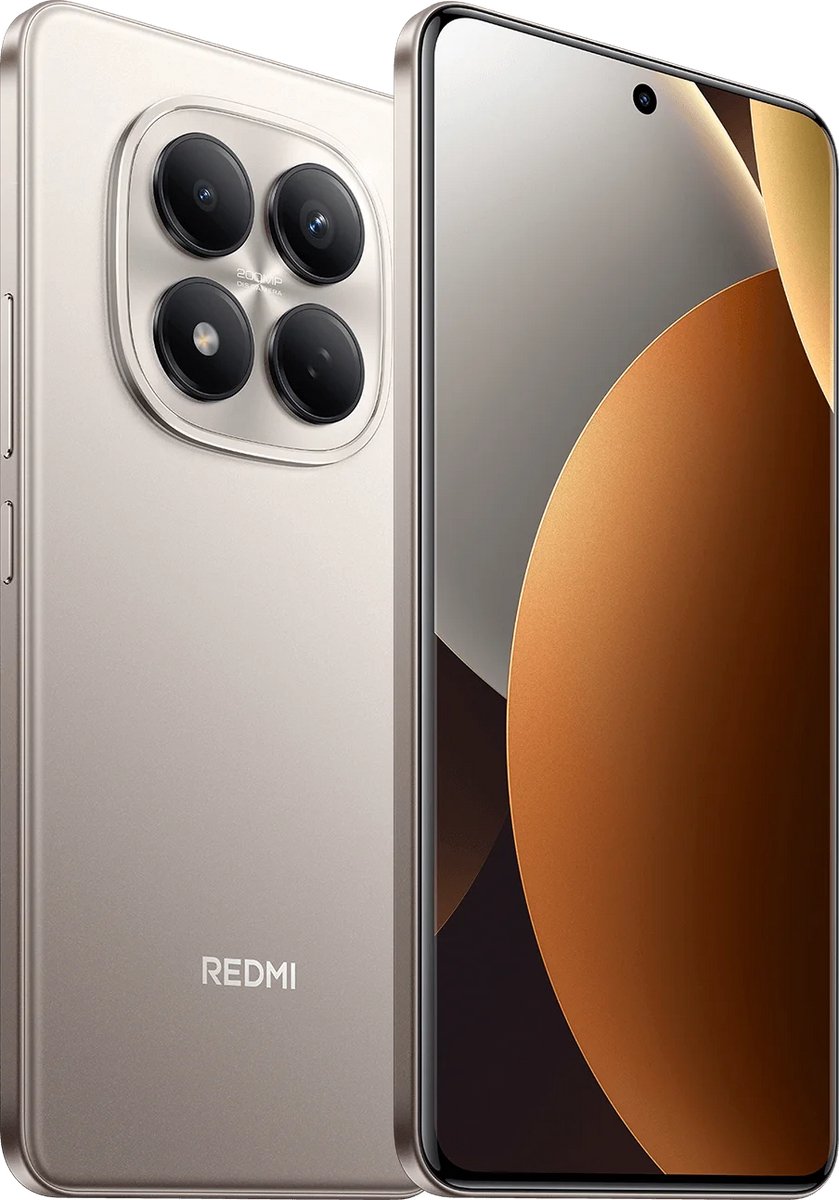 Xiaomi Redmi Note 15 Pro 4G - 12GB+512GB - 6.77'' AMOLED - Titanium kleur
