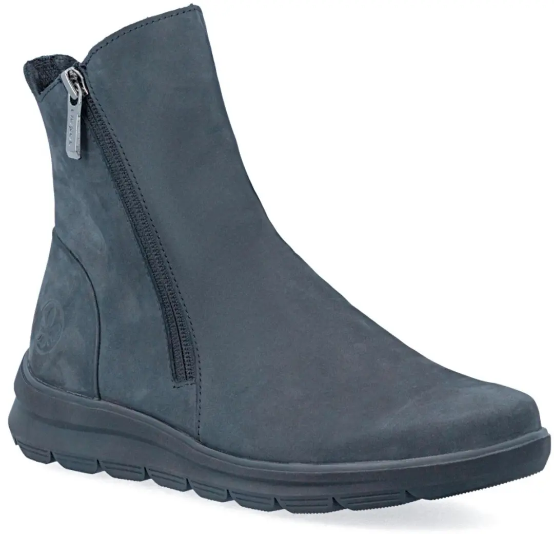 Rieker art. Z0068-14 blauw nubuck dames enkel maat 41