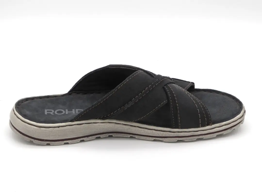 Rohde Heren Slipper 6731-56 Blauw - Maat 44