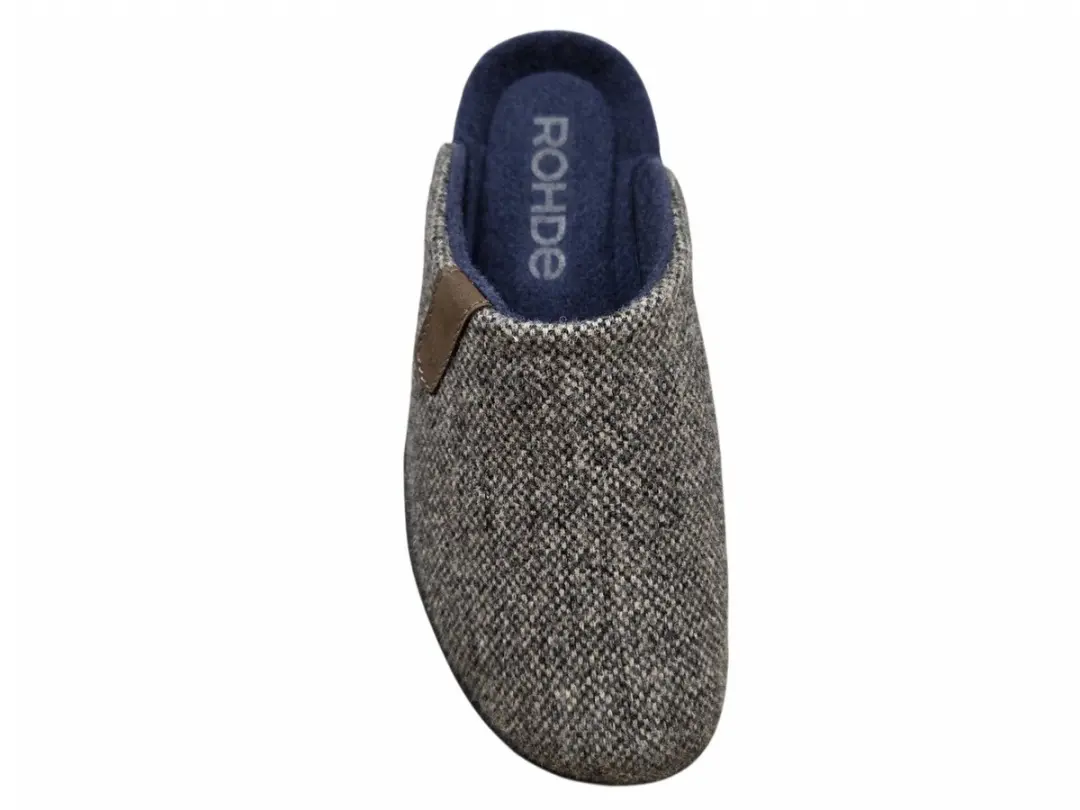 Rohde 2780 82 Pantoffels Heren - Grijs - Maat 40