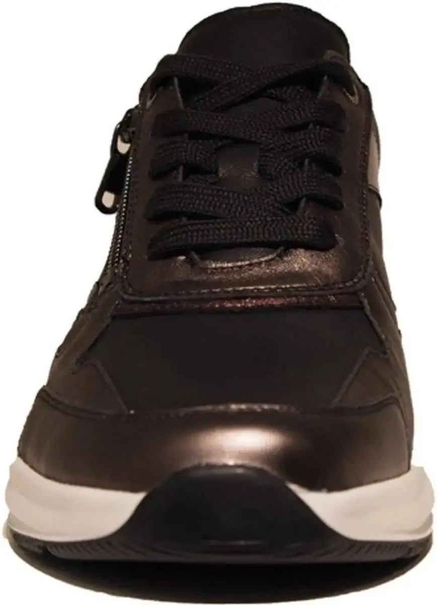 Solidus K-breedte Metallic Dames Sneakers 37.5