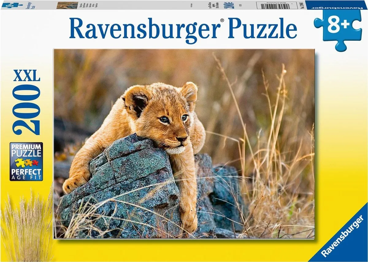 Ravensburger Kleine Leeuw Legpuzzel 200 Stuks - Multicolor