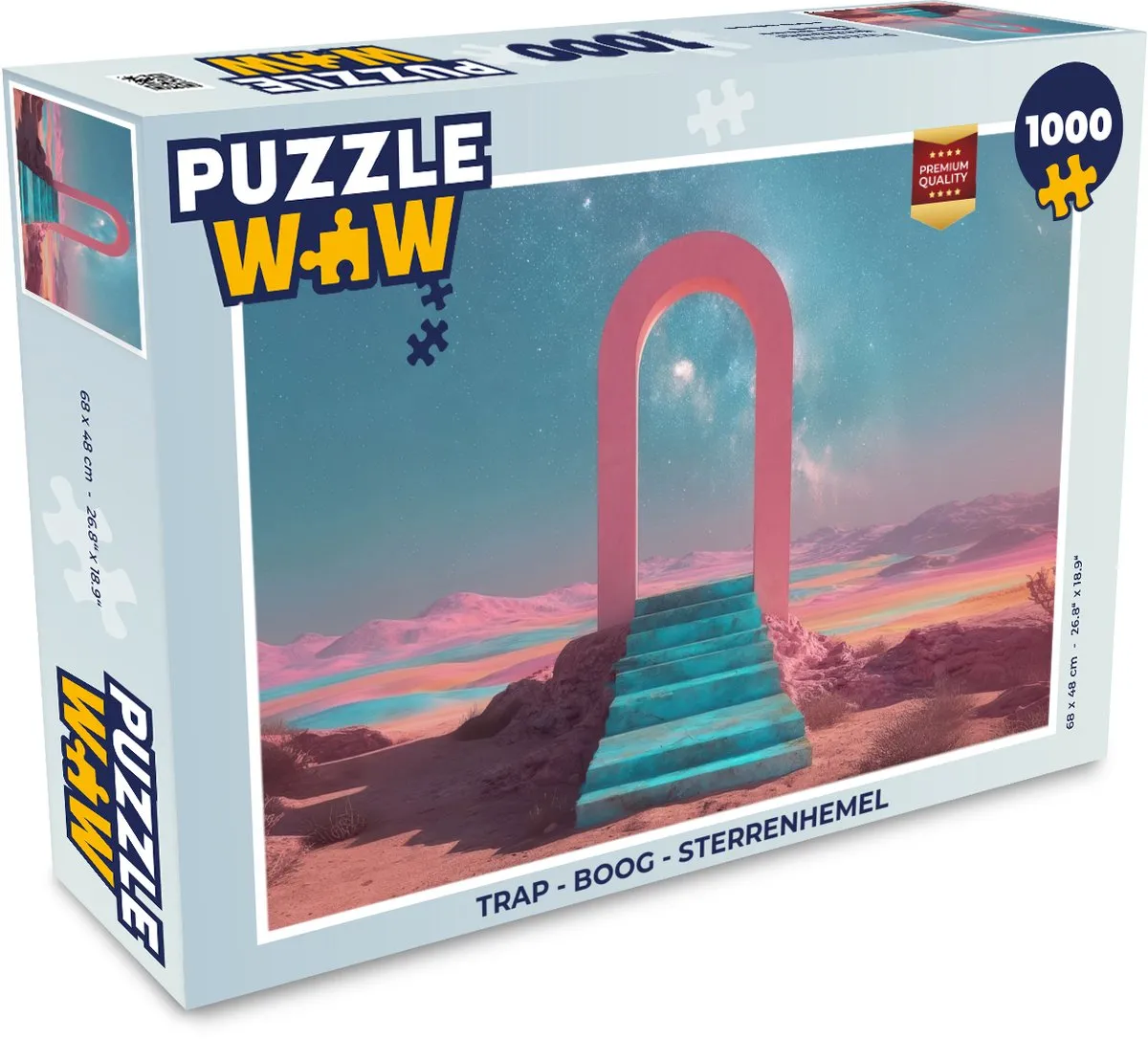 PuzzleWow Legpuzzel 1000 Stuks