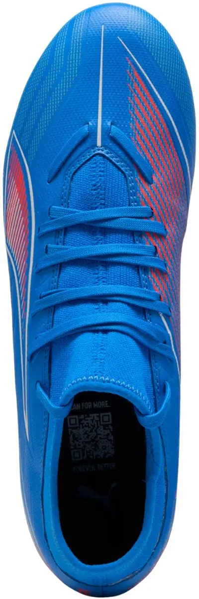 PUMA Ultra 6 Play+ FG/AG Voetbalschoenen - Blauw/Oranje/Wit - afbeelding 6 van 6