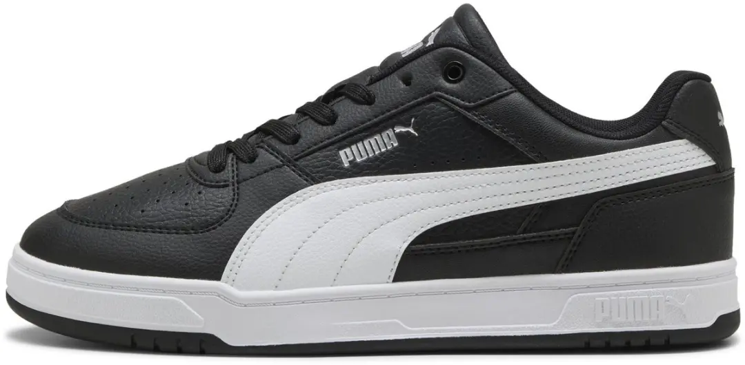 PUMA Caven III Unisex Sneakers - 44 - Zwart/Wit/Zilver - afbeelding 6 van 6