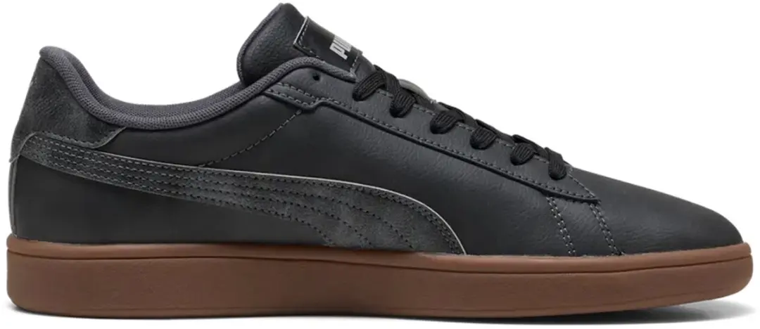 PUMA Heren Smash 3.0 Crafted Leather Sneakers - Grijs - afbeelding 6 van 6