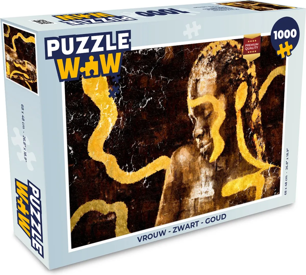 PuzzleWow Legpuzzel 1000 Stuks - Multicolor