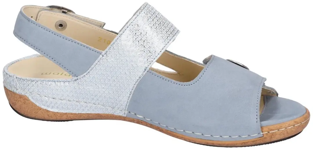 Wäldlaufer Dames Sandalen Heliett - Lichtblauw - afbeelding 2 van 6