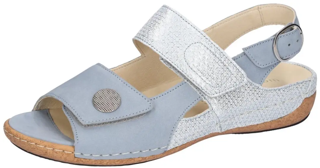 Wäldlaufer Dames Sandalen Heliett - Lichtblauw - afbeelding 4 van 6