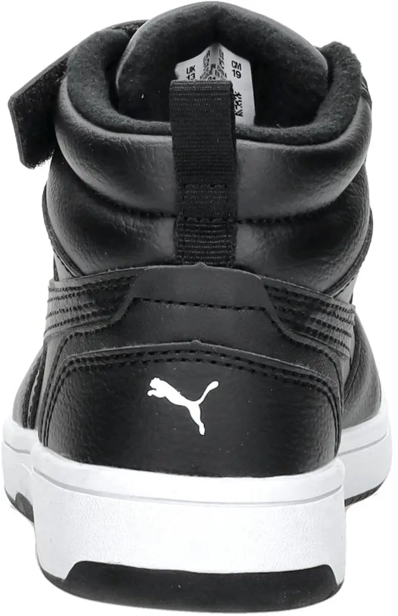 PUMA Rebound V6 Mid WTR AC+ PS Sneakers - Puma Black/White - afbeelding 6 van 6