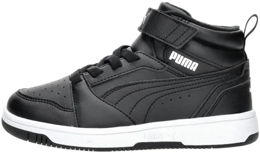 PUMA Rebound V6 Mid WTR AC+ PS Sneakers - Puma Black/White - afbeelding 2 van 6