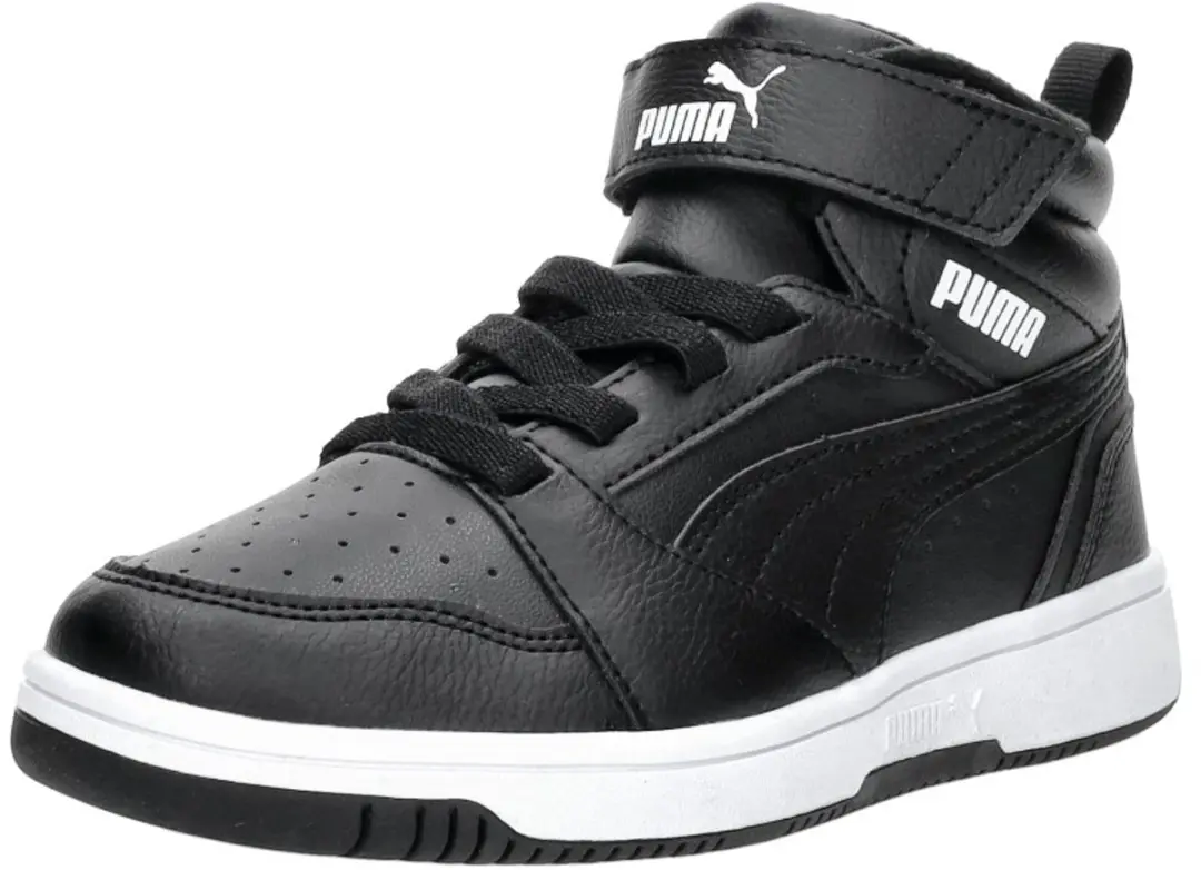PUMA Rebound V6 Mid WTR AC+ PS Sneakers - Puma Black/White - afbeelding 4 van 6