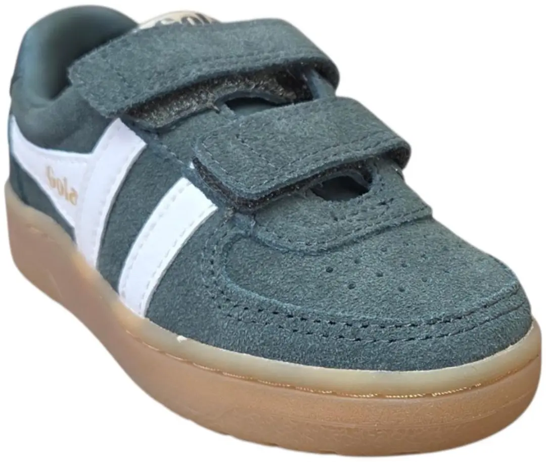 Gola Hawk Kinderschoenen 33 - Dark Khaki/Off White/Gum
