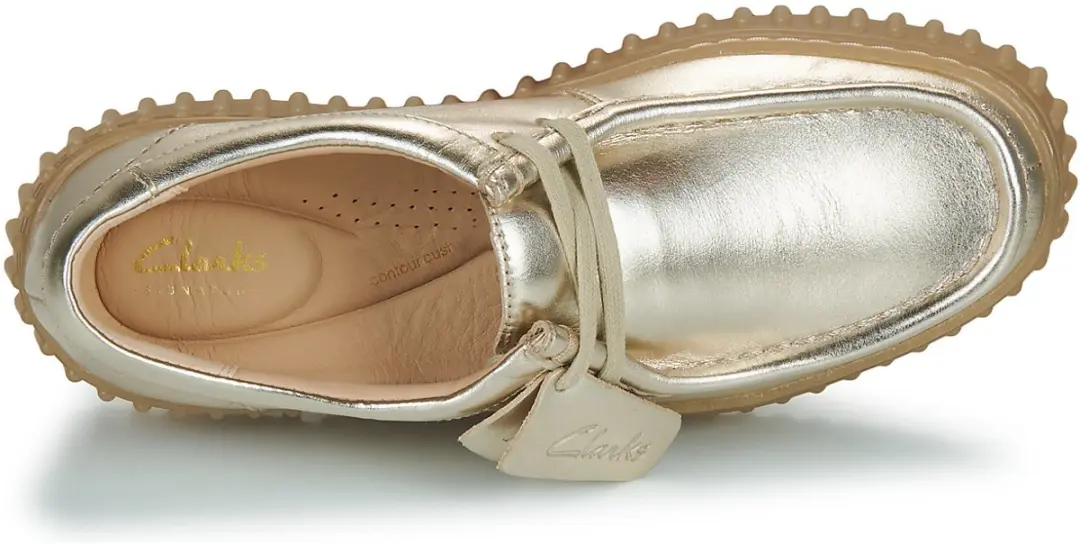 Clarks Dames Veterschoenen Torhill Bee 26186300 - Goud