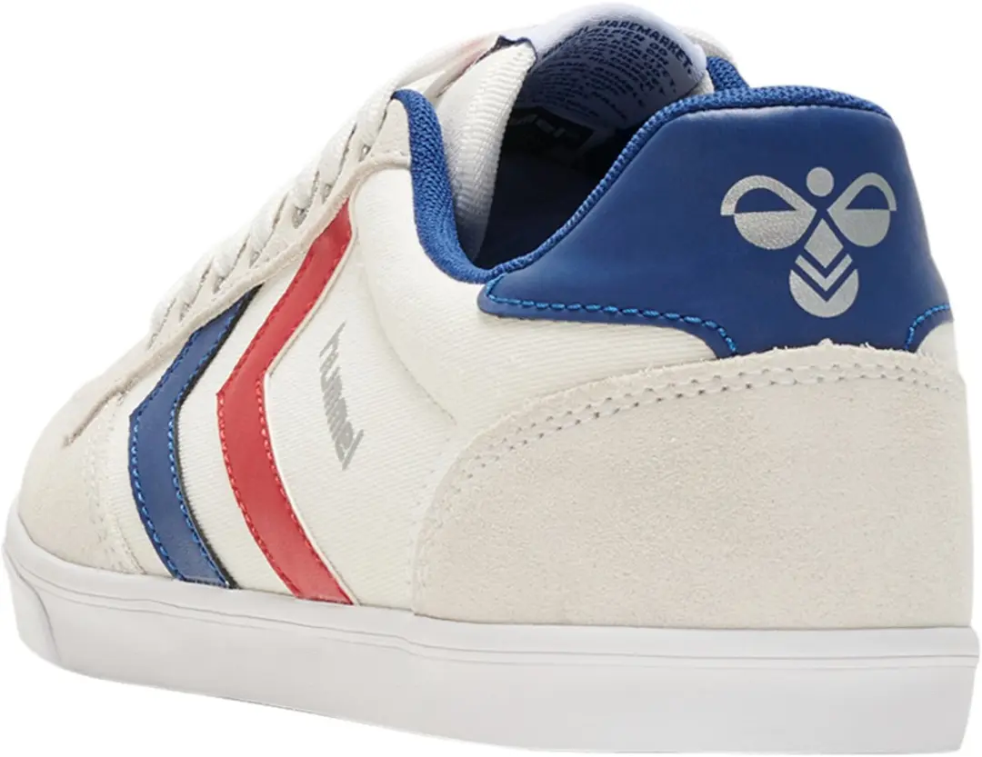 Hummel Slimmer Stadil Low - 42 - Wit/Blauw/Rood