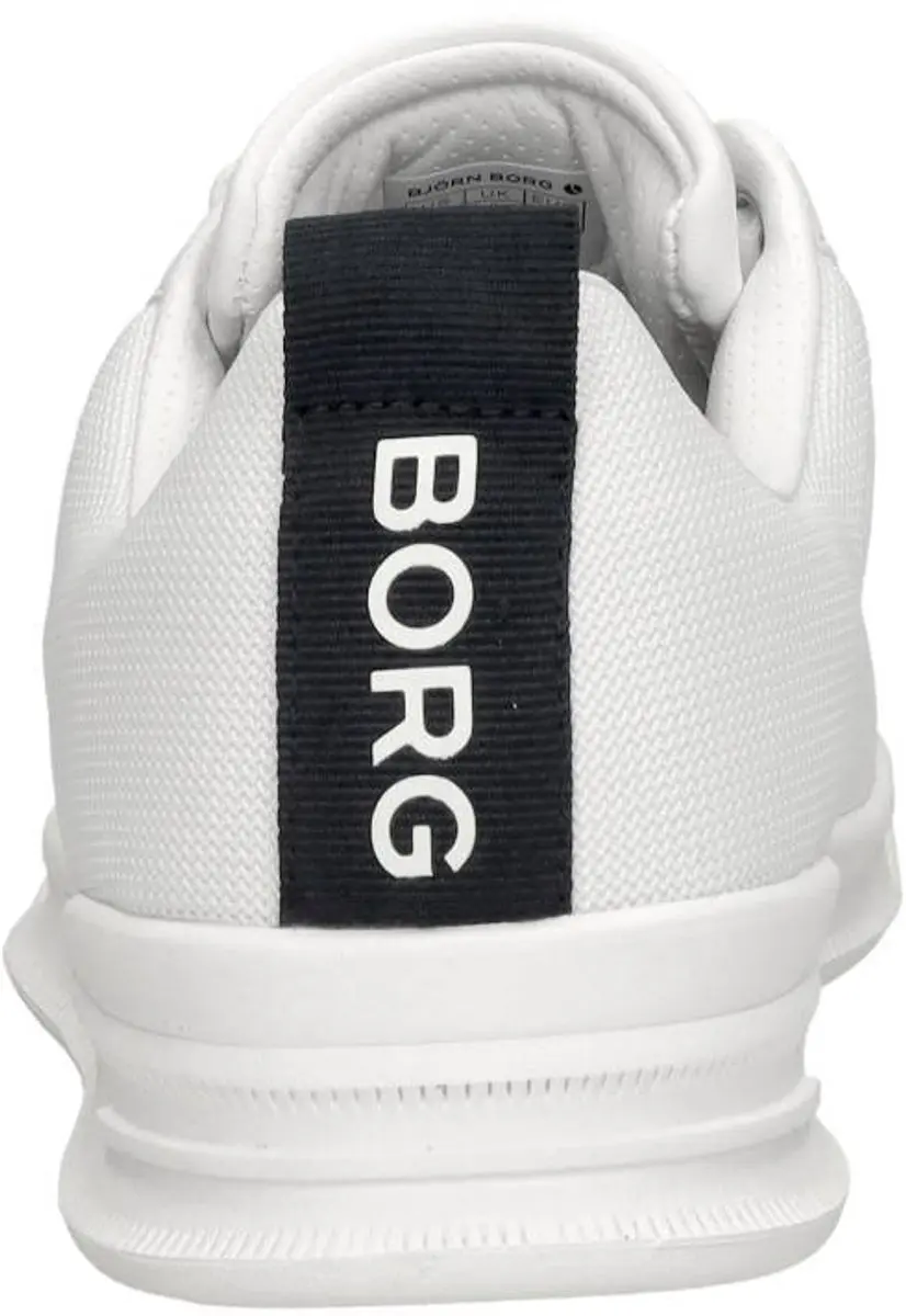 Björn Borg T2600 Heren Sneakers - Wit/Navy - afbeelding 6 van 6