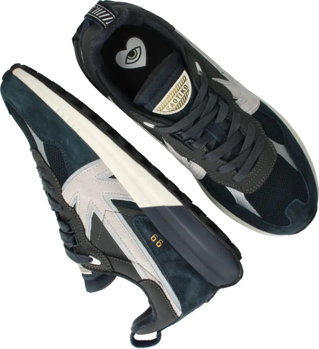 KAOTIKO Vancouver Sneakers - Heren - Blauw - Maat 41 - afbeelding 6 van 6