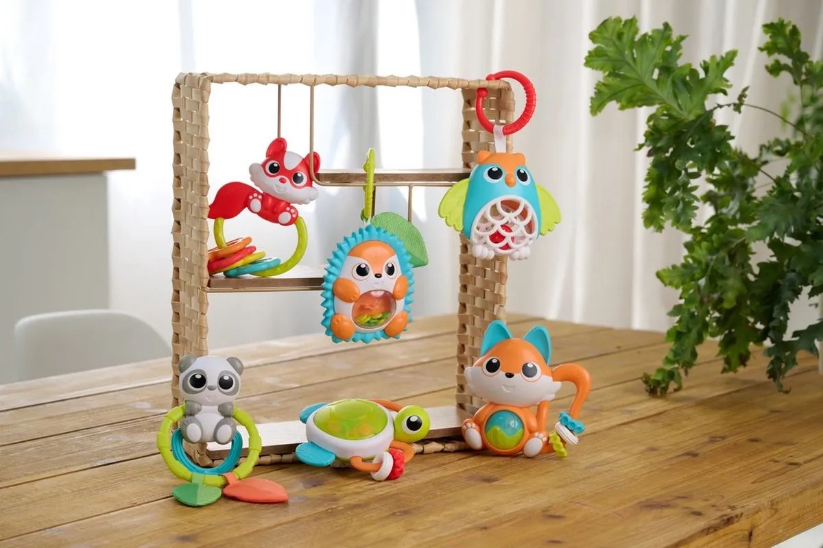 Chicco Egel Rammelaar Multicolor