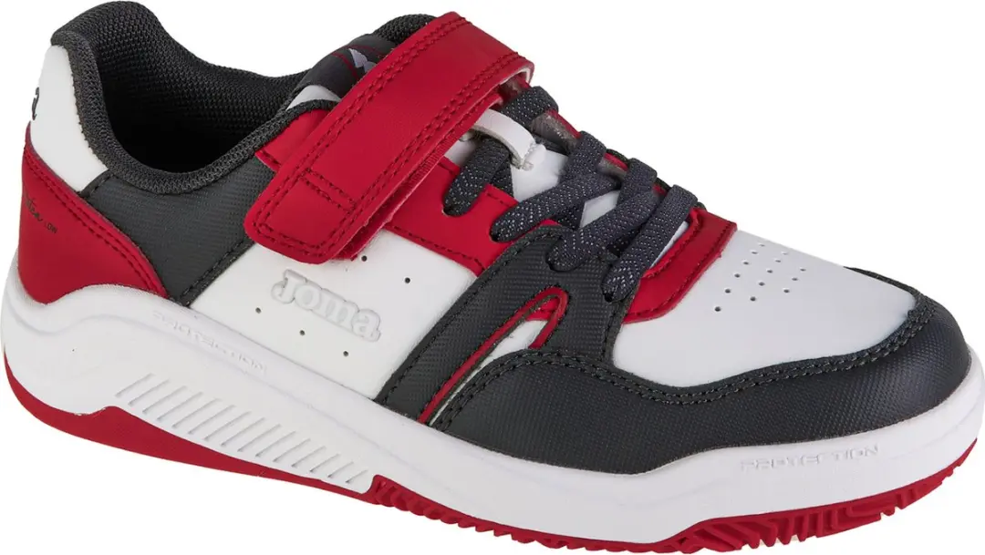 Joma Platea Low Jr 2406 JPLAS2406V, voor een jongen, Wit, Sneakers, maat: 31