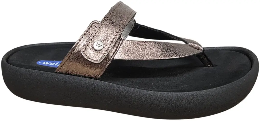 Wolky Dames Teenslipper Peace - Bruin