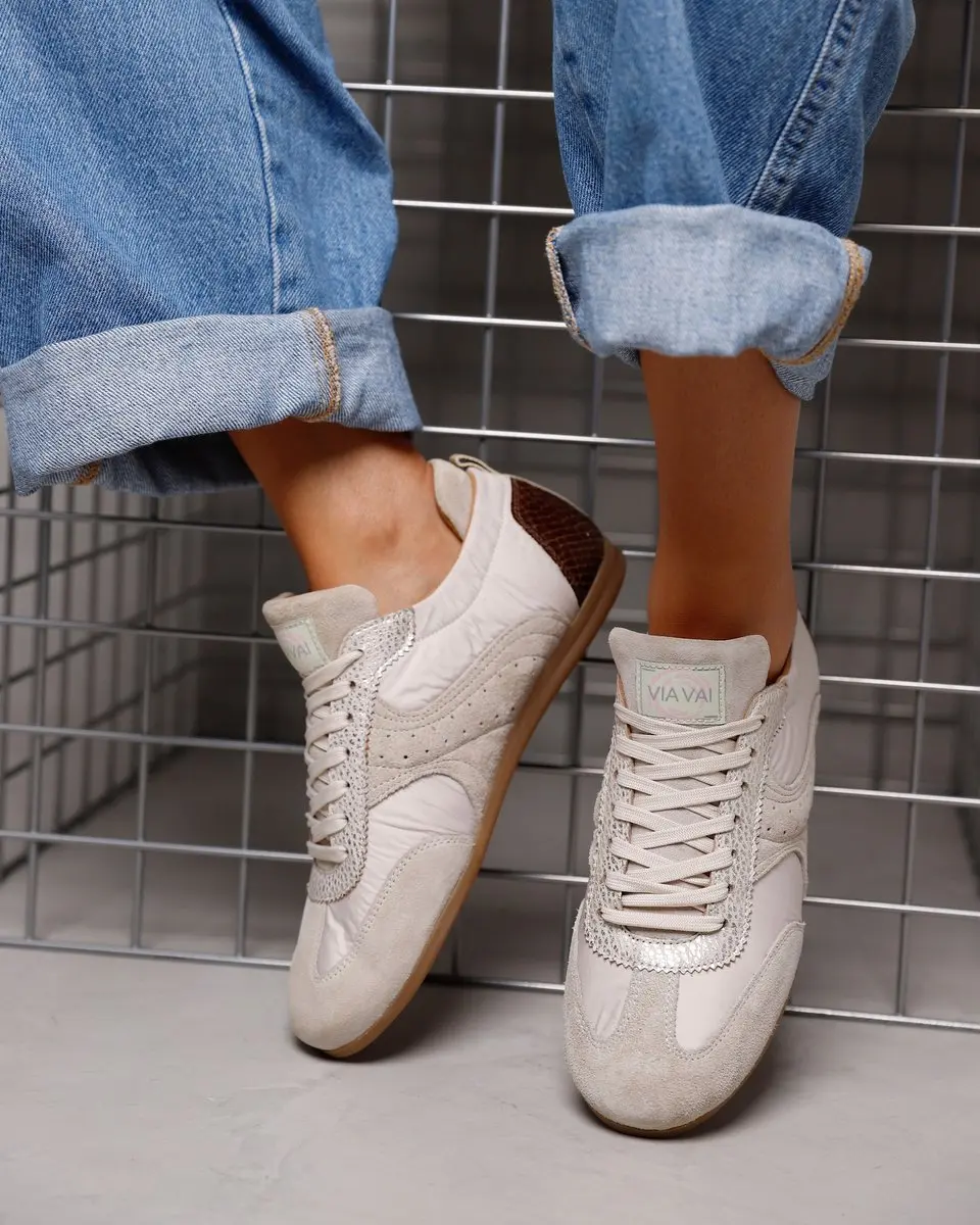 VIA VAI June Haylee Sneakers - Dames 39 - Beige - afbeelding 5 van 6