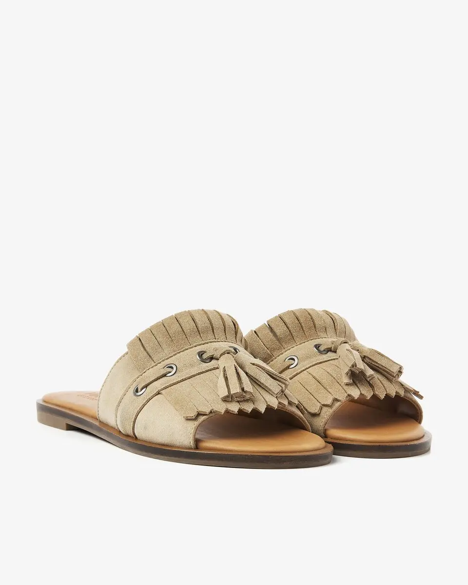 VIA VAI Vita Eva Slippers Dames - Beige - Maat 39
