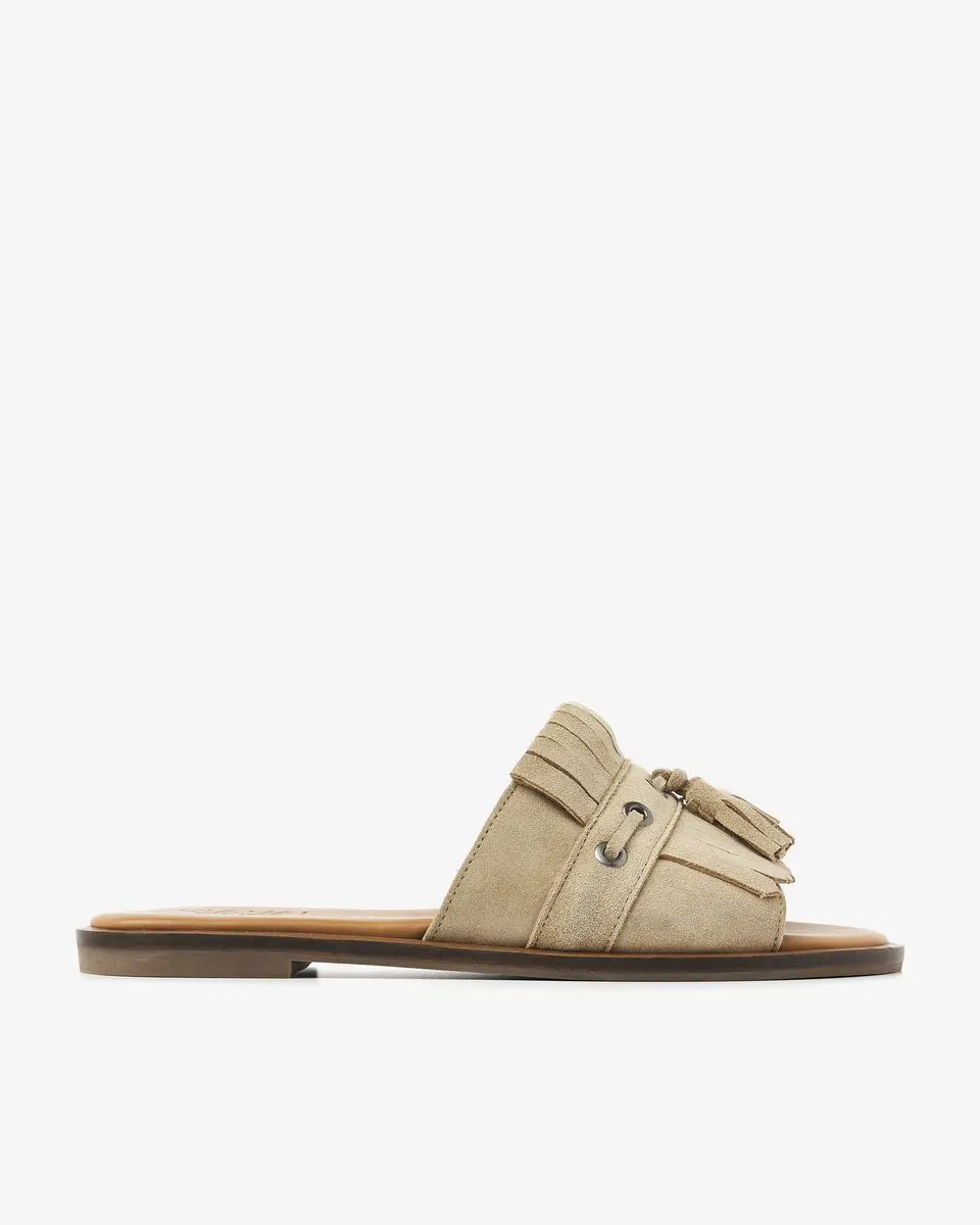 VIA VAI Vita Eva Slippers Dames - Beige - Maat 39