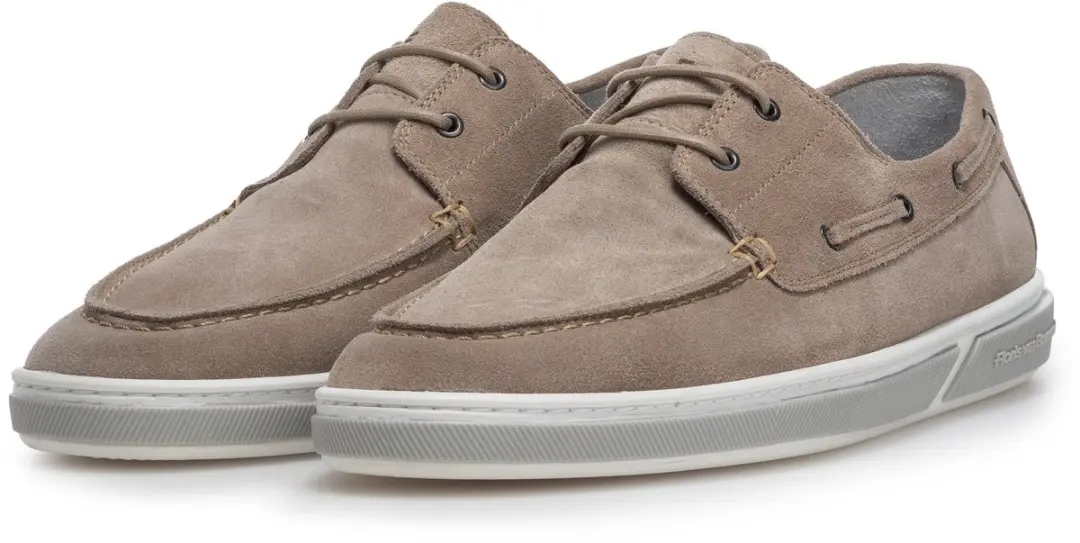 Floris van Bommel DE BOOTER 01.02 Heren Veterschoenen - Taupe