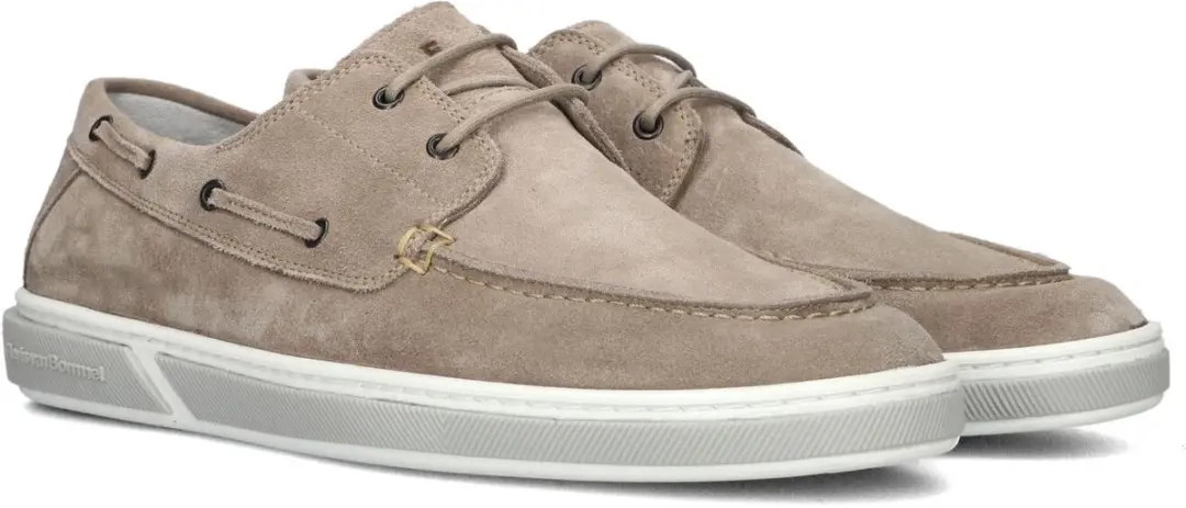 Floris van Bommel DE BOOTER 01.02 Heren Veterschoenen - Taupe - afbeelding 6 van 6