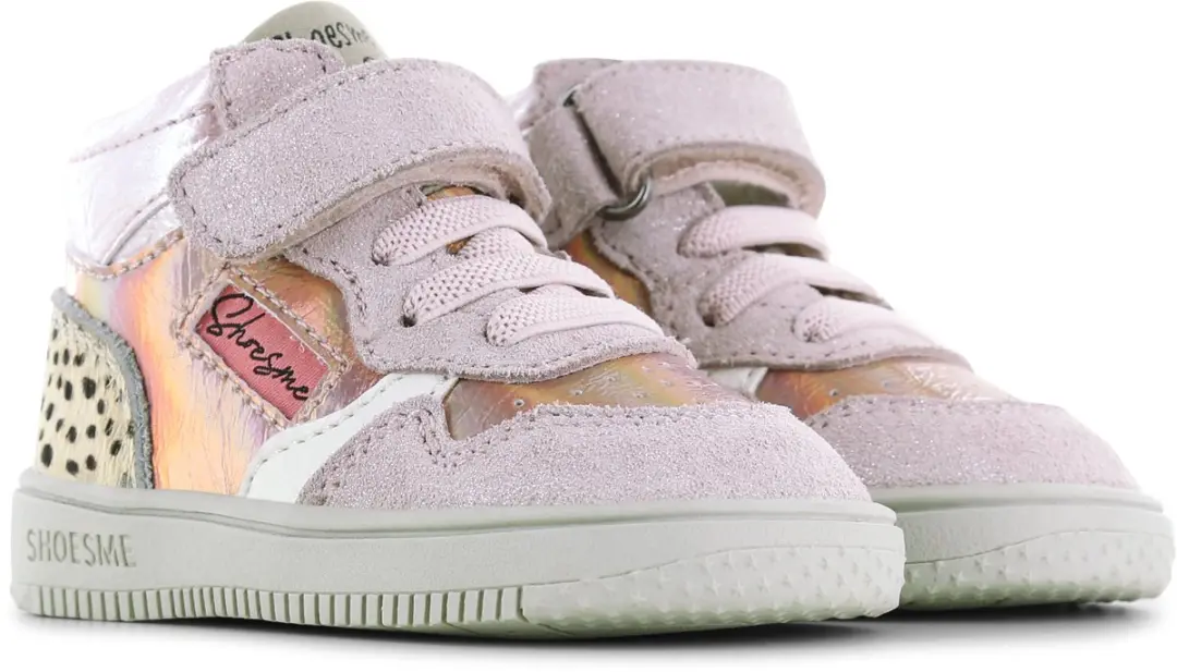 Shoesme Sneakertje Met Panterprint - Roze - afbeelding 2 van 5