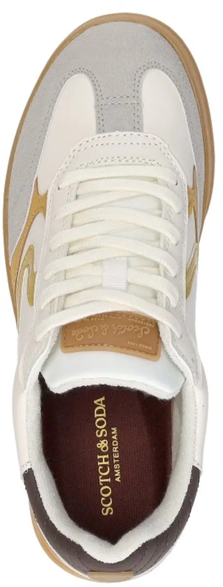 Scotch & Soda Vicky Sneakers Laag - gebroken wit - Maat 40 - afbeelding 5 van 6