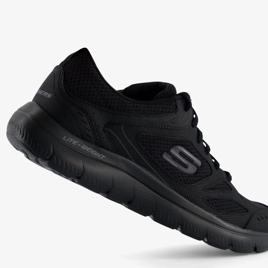 Skechers Summits South Rim Heren Sneakers - Zwart - afbeelding 5 van 6