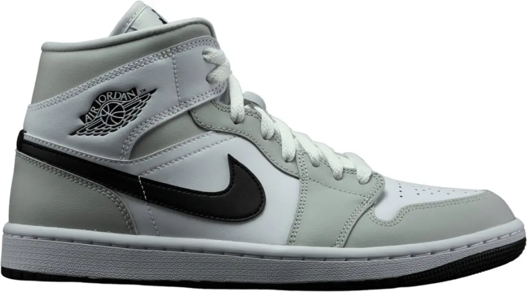 Nike Air Jordan 1 Mid Light Smoke Grey (Women's)