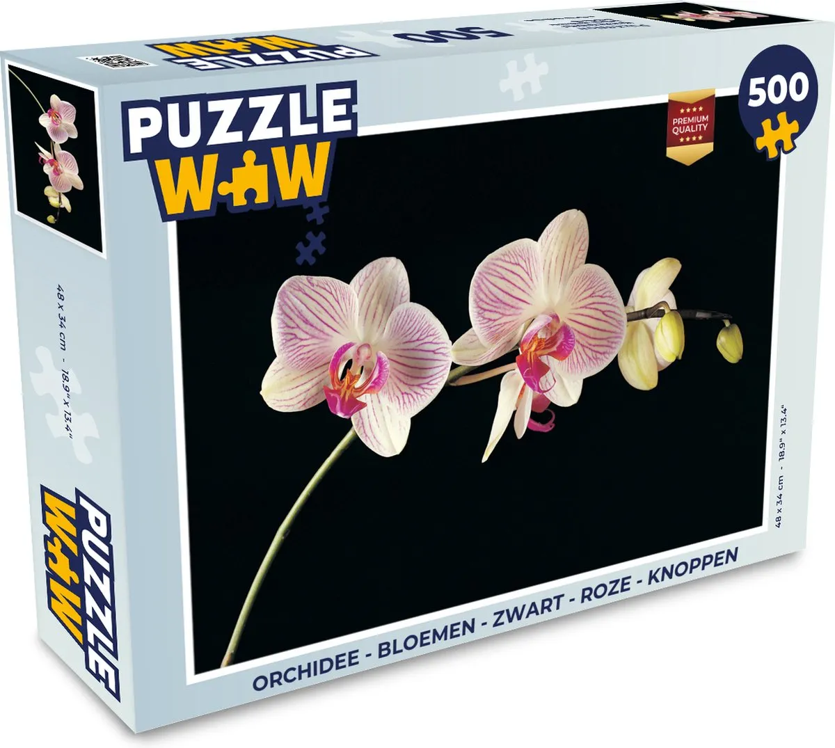 PuzzleWow Orchidee Legpuzzel 500 Stuks