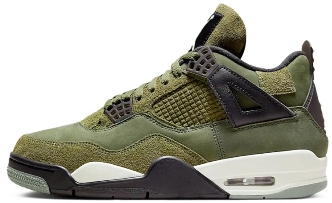 Air Jordan 4 Craft 'Medium Olive' maat 44.5