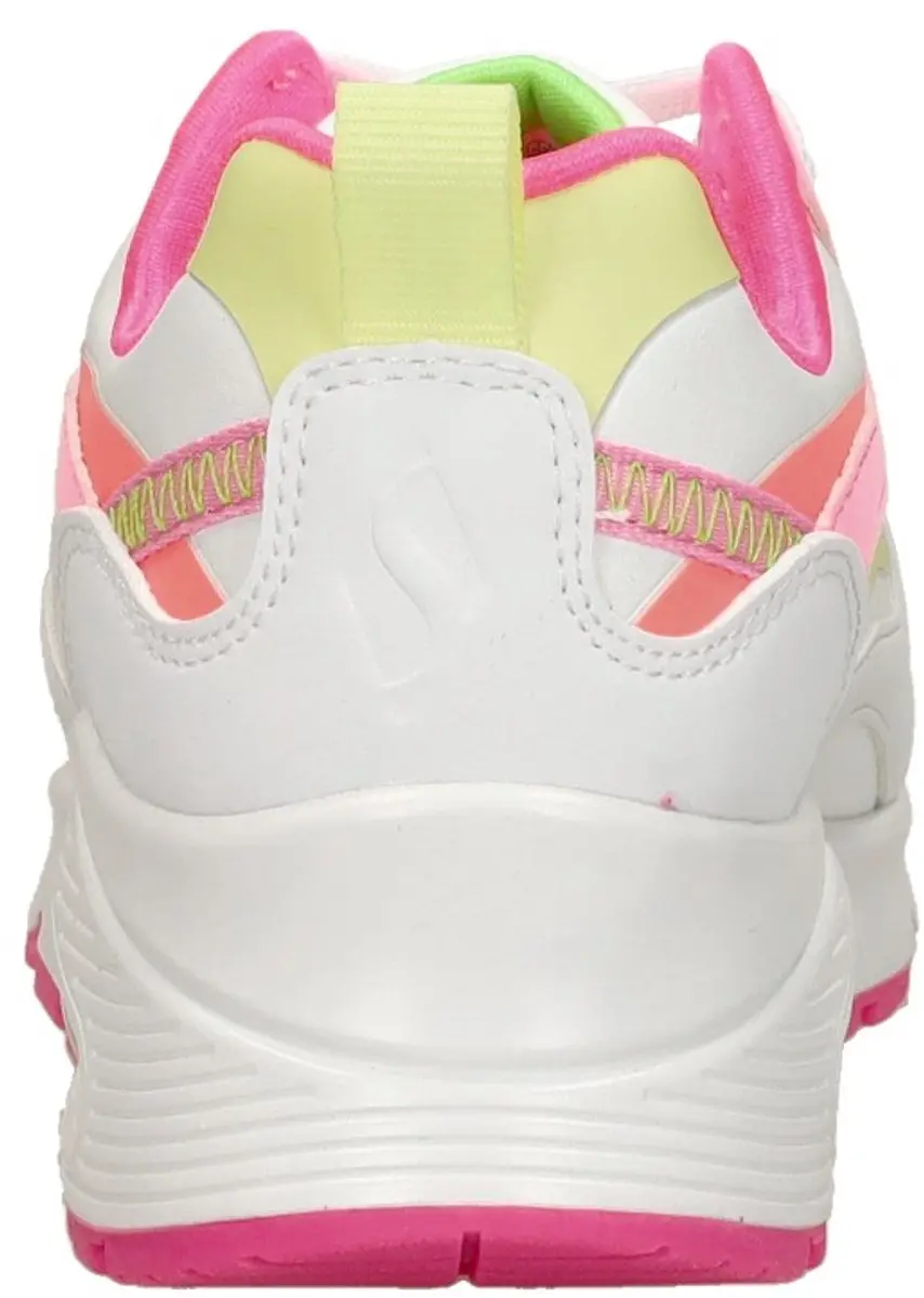 Skechers Uno Gen1 - Color Surge - Meisjes Sneakers - Wit - afbeelding 6 van 6