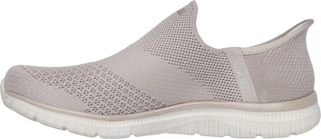 Skechers Slip-ins Virtue Sleek Dames Sneakers 104425-TPE - 39 - Bruin/Grijs/Wit - afbeelding 4 van 6