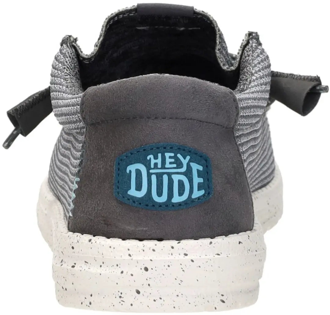 HEYDUDE Wally Sport Instappers grijs Canvas - Maat 45 - afbeelding 5 van 6