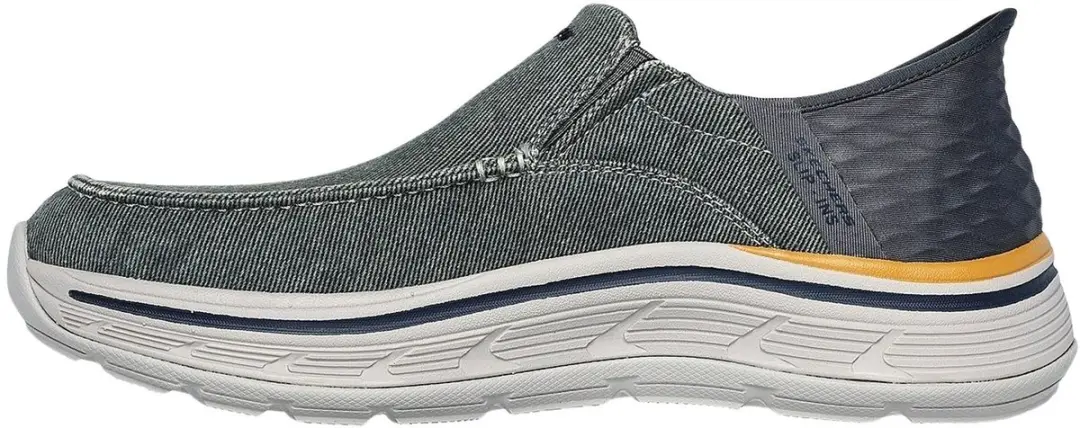 Skechers Remaxed Fenick Heren Sneakers - Donkergrijs