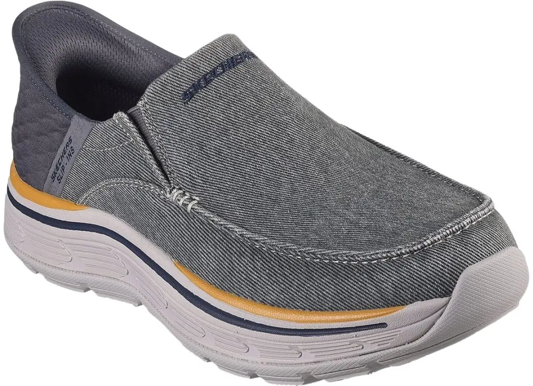 Skechers Remaxed Fenick Heren Sneakers - Donkergrijs
