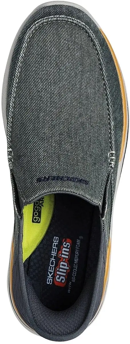 Skechers Remaxed Fenick Heren Sneakers - Donkergrijs