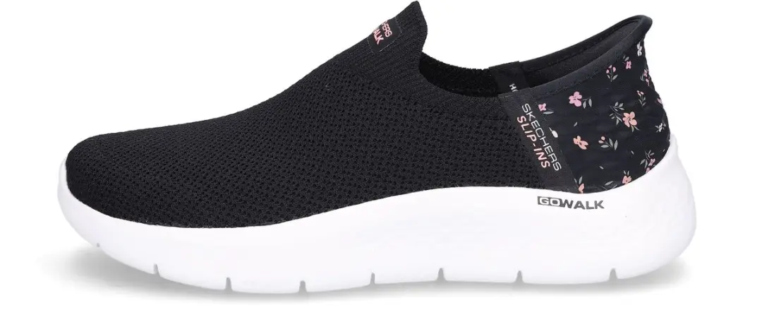 Skechers Slip-ins Go Walk Flex Dames Instappers - Zwart - afbeelding 3 van 6
