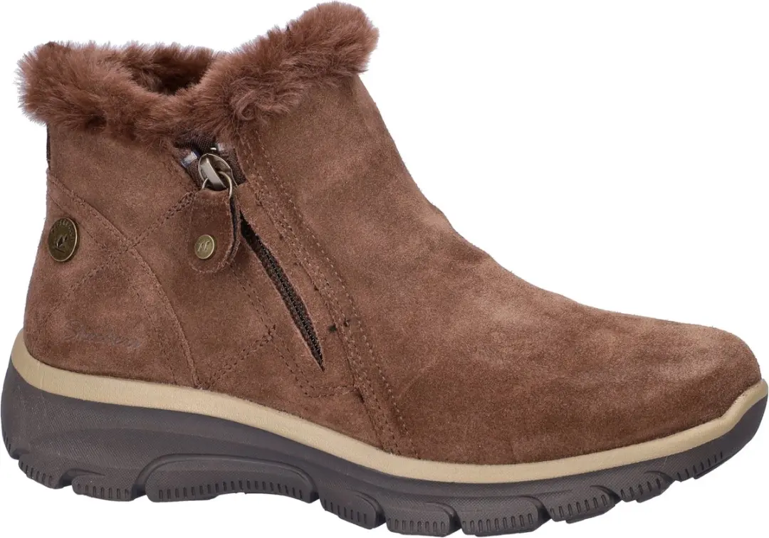 Skechers Easy Going Dames Gevoerde Boot - Bruin - Maat 39 - afbeelding 6 van 6